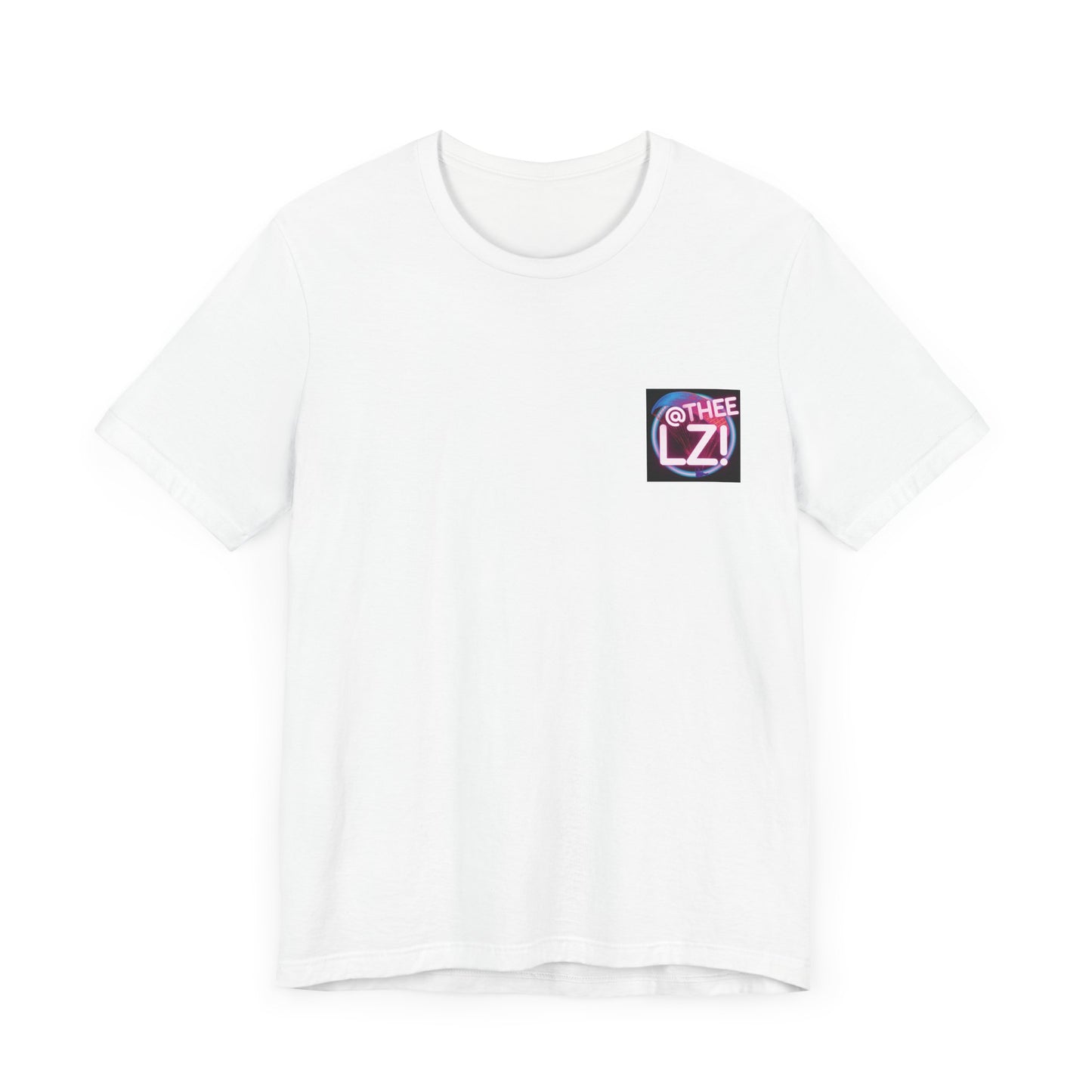 @ THEE LZ Black, White, Pink Short Sleeve Tee