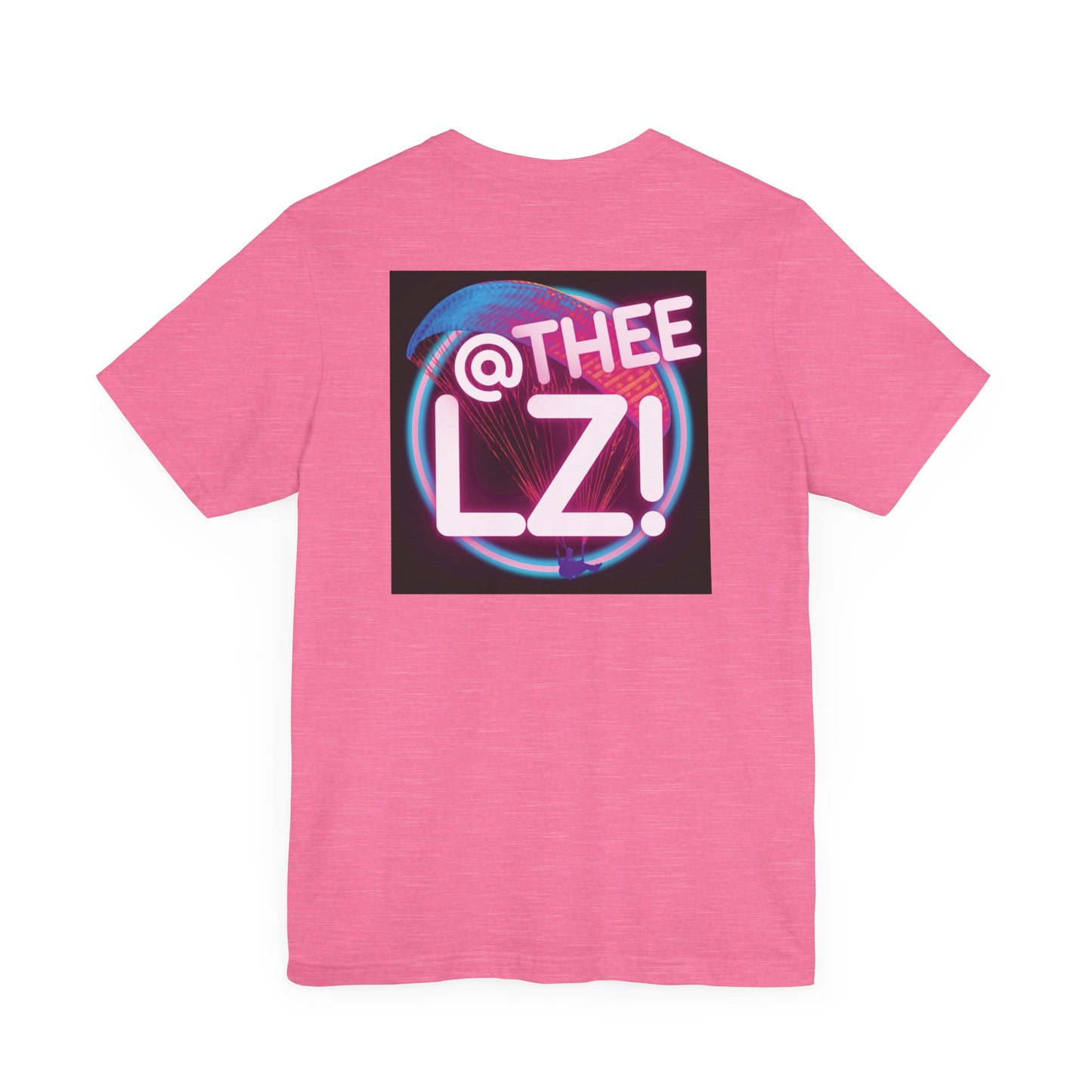 @ THEE LZ Black, White, Pink Short Sleeve Tee