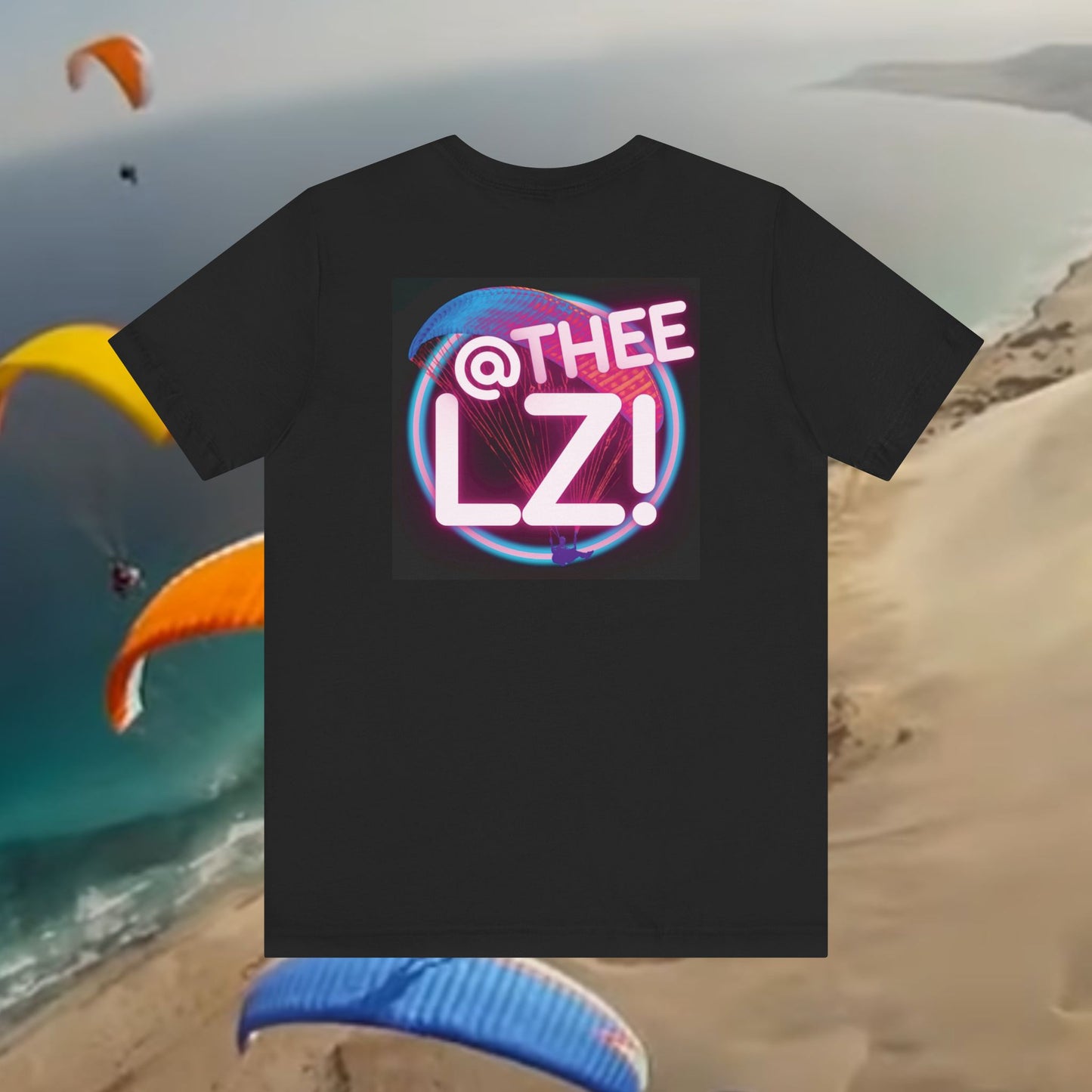 @ THEE LZ Black, White, Pink Short Sleeve Tee