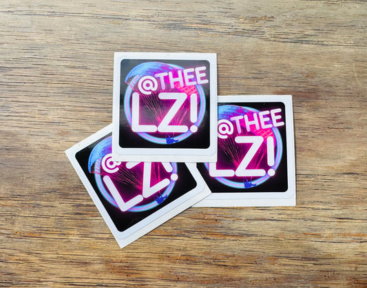 @ Thee LZ Kiss-Cut Stickers